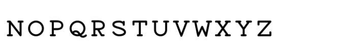 Wire Type Mono SmallCaps Regular Font LOWERCASE