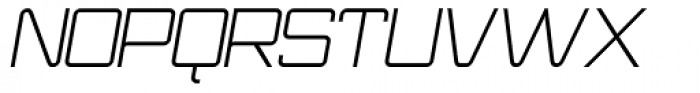 Wired Italic Font UPPERCASE