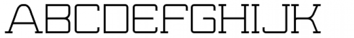 Wired Serif Font UPPERCASE