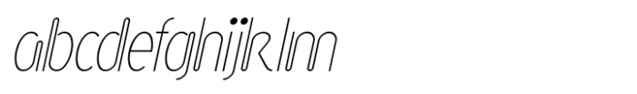 Wireline JNL Oblique FONT