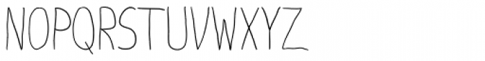 Wirey Font LOWERCASE
