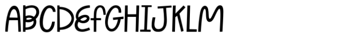 Wishful Gloria Font UPPERCASE