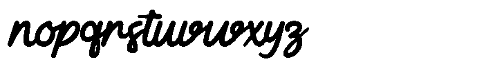 Wishnut Script Regular Font LOWERCASE