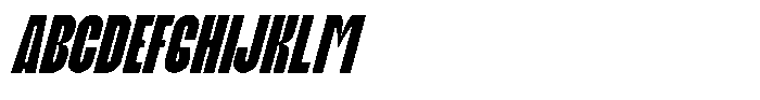 Wishnut WISHNUT CONDENSED Italic Font UPPERCASE