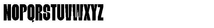 Wishnut WISHNUT CONDENSED Regular Font UPPERCASE
