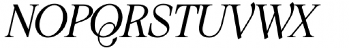Wistenia Bold Italic Font UPPERCASE