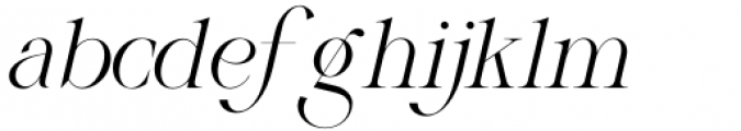 Wistenia Italic Font LOWERCASE