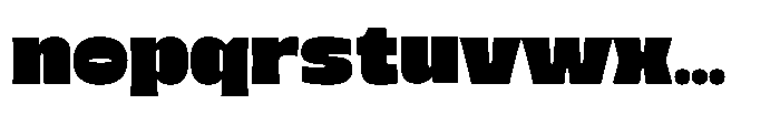 Wister Font LOWERCASE