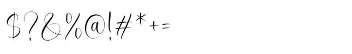 Wisterian Font OTHER CHARS