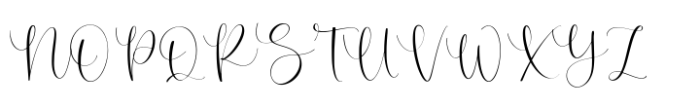 Wisterian Font UPPERCASE
