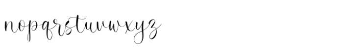Wisterian Font LOWERCASE