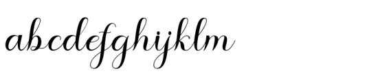 Wistina Script FONT