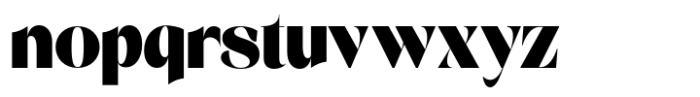 Wistok Font LOWERCASE