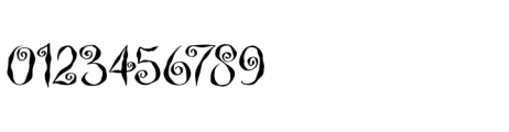 Witch Swirl Regular Font OTHER CHARS