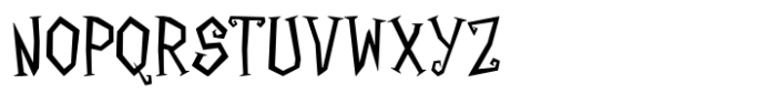 Witch Wand Font UPPERCASE