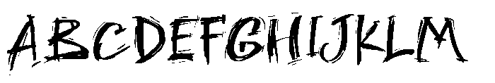 Witch mire Font UPPERCASE