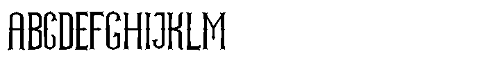 Witchborne Serif Font UPPERCASE