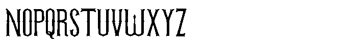 Witchborne Serif Font LOWERCASE