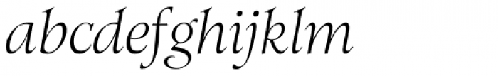 Witchcraft Light Italic Font LOWERCASE