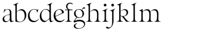 Witchcraft Light Font LOWERCASE