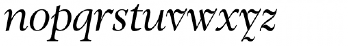 Witchcraft Medium Italic Font LOWERCASE