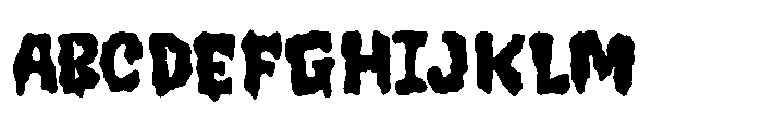 Witchcrawl Font UPPERCASE