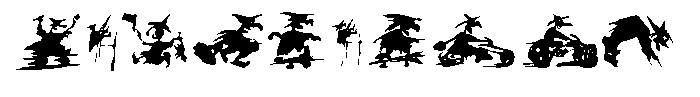 Witches at the Olympiads Font OTHER CHARS