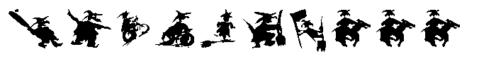 Witches at the Olympiads FONT