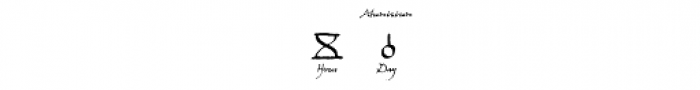 Witchfinder Alchemy Explained Font OTHER CHARS