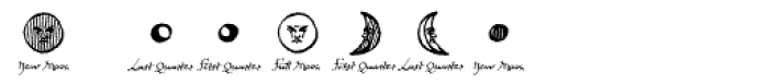 Witchfinder Astrology Explained Font OTHER CHARS