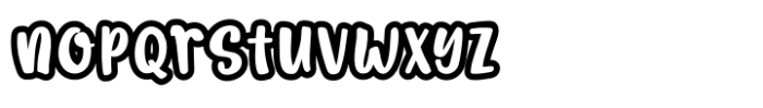 Witchink Bold Line Regular Font LOWERCASE