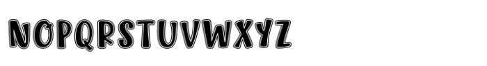 Witchink Outline Regular Font UPPERCASE