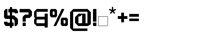 Witech Font OTHER CHARS