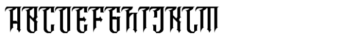 Withceyrs Font UPPERCASE