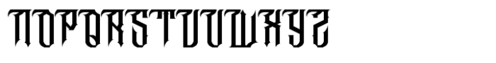 Withceyrs Font UPPERCASE