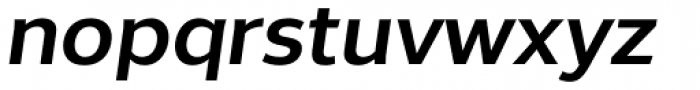 Without Sans SemiBold Italic Font LOWERCASE