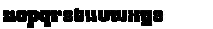 Witness Black Font LOWERCASE