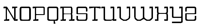 Witness Extra Light Font UPPERCASE