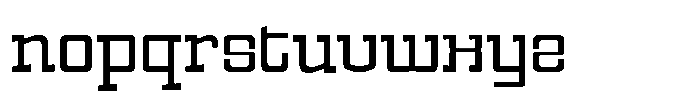 Witness Light Font LOWERCASE