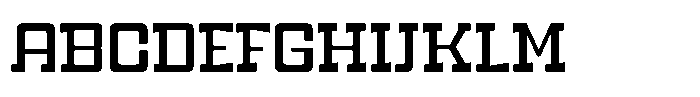 Witness Regular Font UPPERCASE