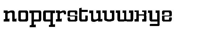 Witness Regular Font LOWERCASE