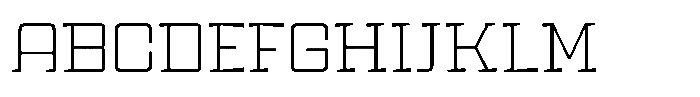Witness Thin Font UPPERCASE