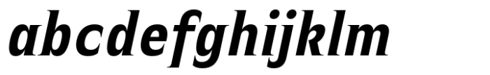 Witthayakhom Bold Italic Font LOWERCASE