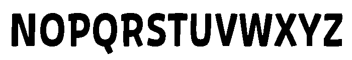 Wildberry Bold Instance Font UPPERCASE