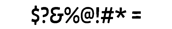 Wildberry Medium Instance Font OTHER CHARS