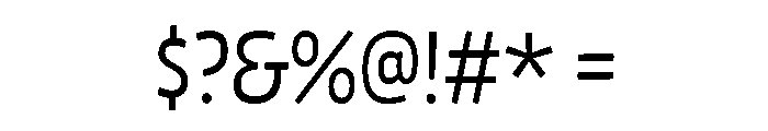 Wildberry Regular Instance Font OTHER CHARS