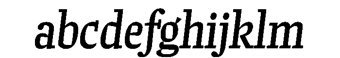 Williamson Italic FONT