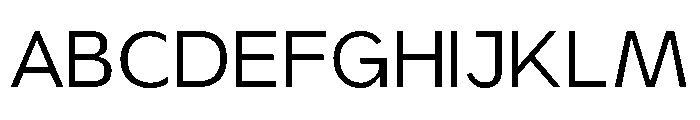 WinonaSans Regular Font UPPERCASE
