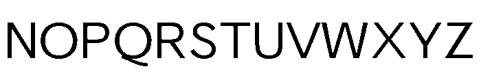 WinonaSans Regular Font UPPERCASE