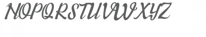 Willona Italic Font UPPERCASE